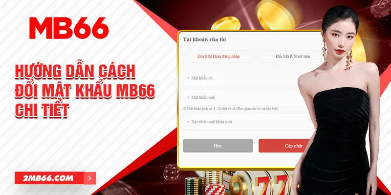 đổi pass mb66 trên trang web