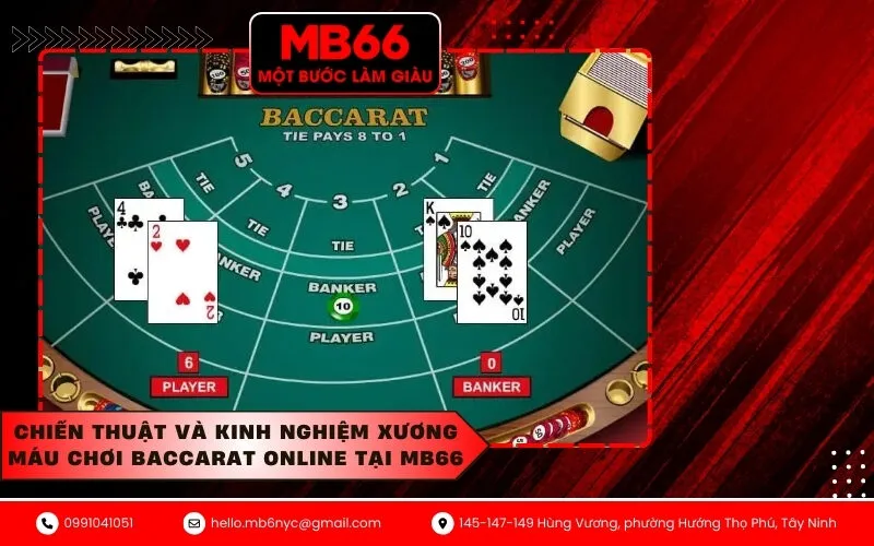 Chiến thuật và Kinh nghiệm xương máu chơi Baccarat Online tại MB66