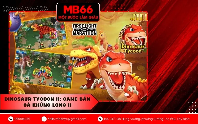 Dinosaur Tycoon II Game bắn cá khủng long ii